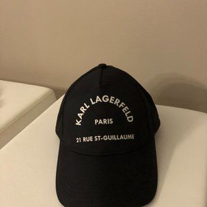NWOT Karl Lagerfeld womens baseball hat